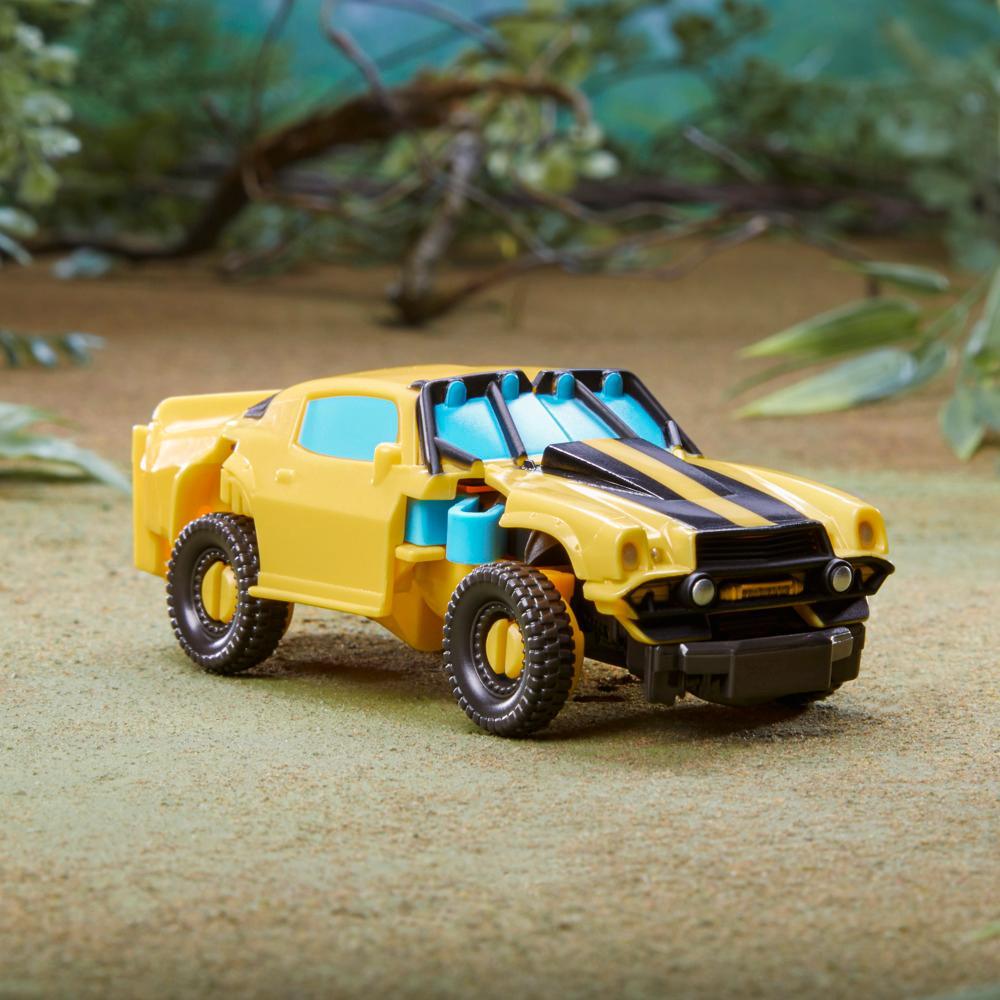 Transformers Toys Transformers Rise of the Beasts Movie Flex Changer Bumblebee Action Figure - Ages 6 and up 6-inch - Image 5