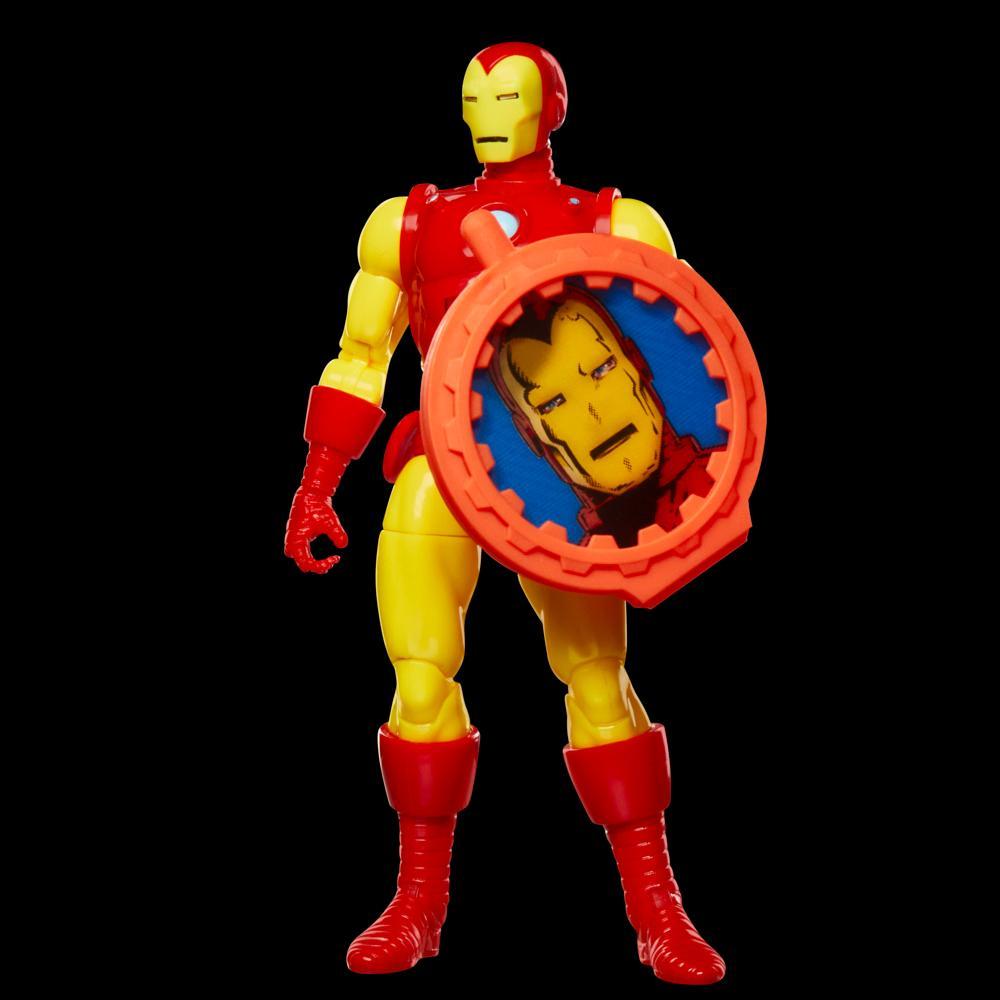 Marvel Legends Series Iron Man Retro Marvel Comics Collectible Action Figure 6 - Image 9