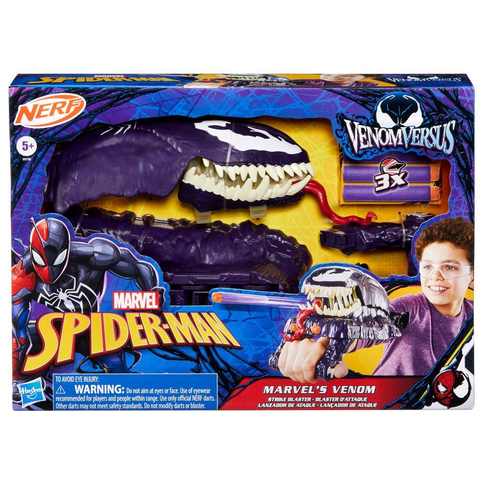 Marvel Spider-Man VenomVersus Marvels Venom Strike Blaster Super Hero Toys Ages 5 - Image 7