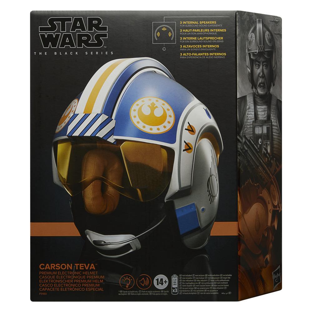 Star Wars The Black Series Carson Teva Premium Electronic Helmet - Image 7