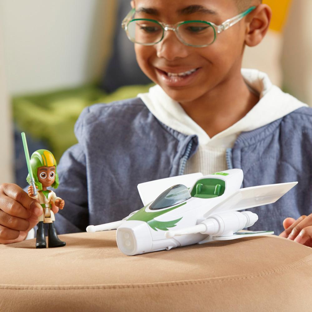 Star Wars Young Jedi Adventures Jedi Pilot Kai Brightstar Preschool Toys 4-Scale - Image 3