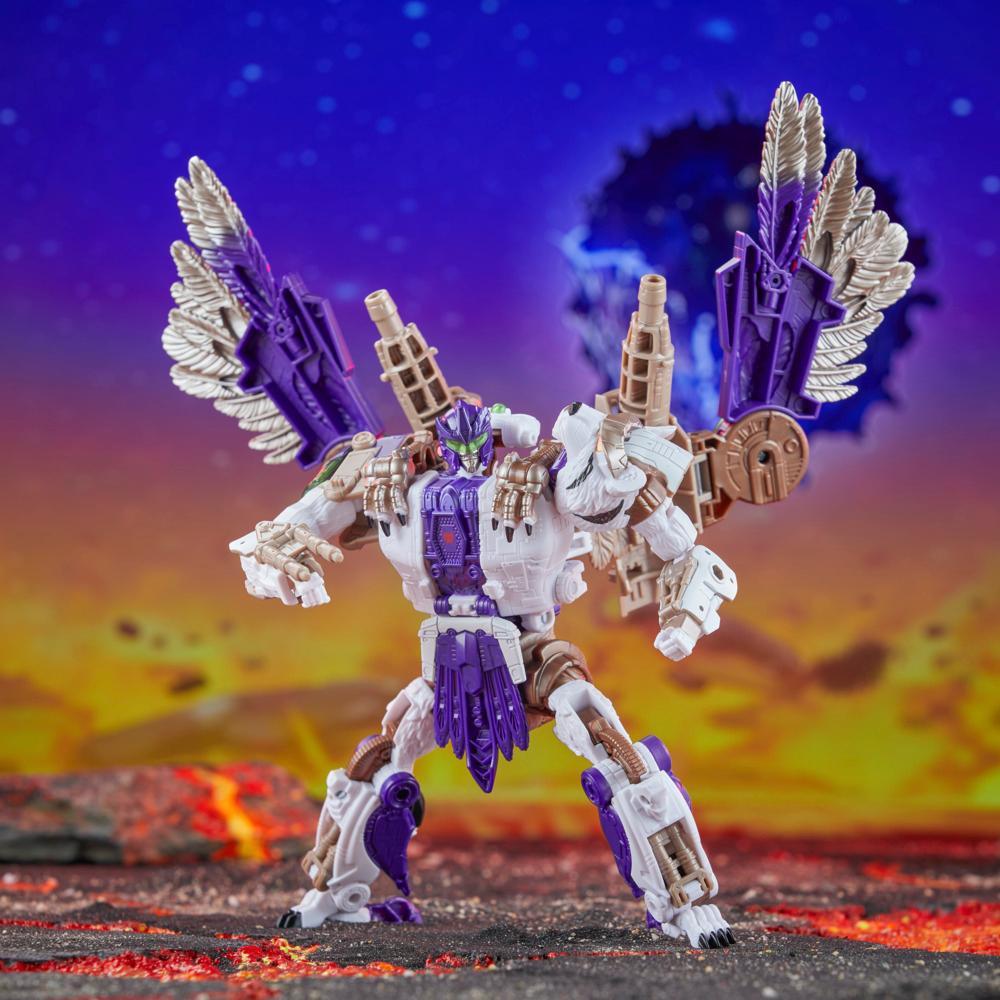 Transformers Legacy United Leader Beast Wars Universe Tigerhawk 75 Action Figure 8 - Image 3