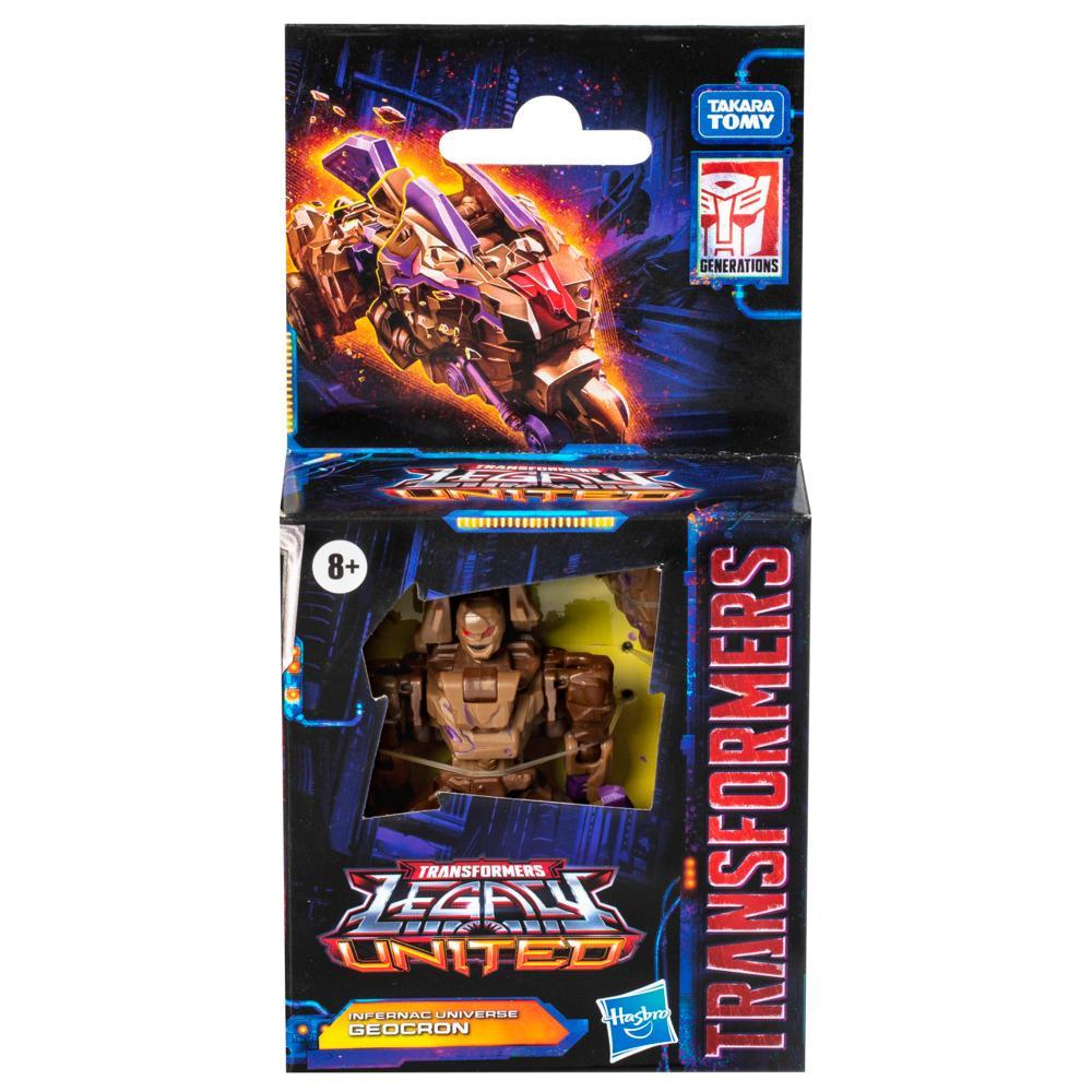 Transformers Legacy United Core Class Infernac Universe Geocron Action Figure - Image 2
