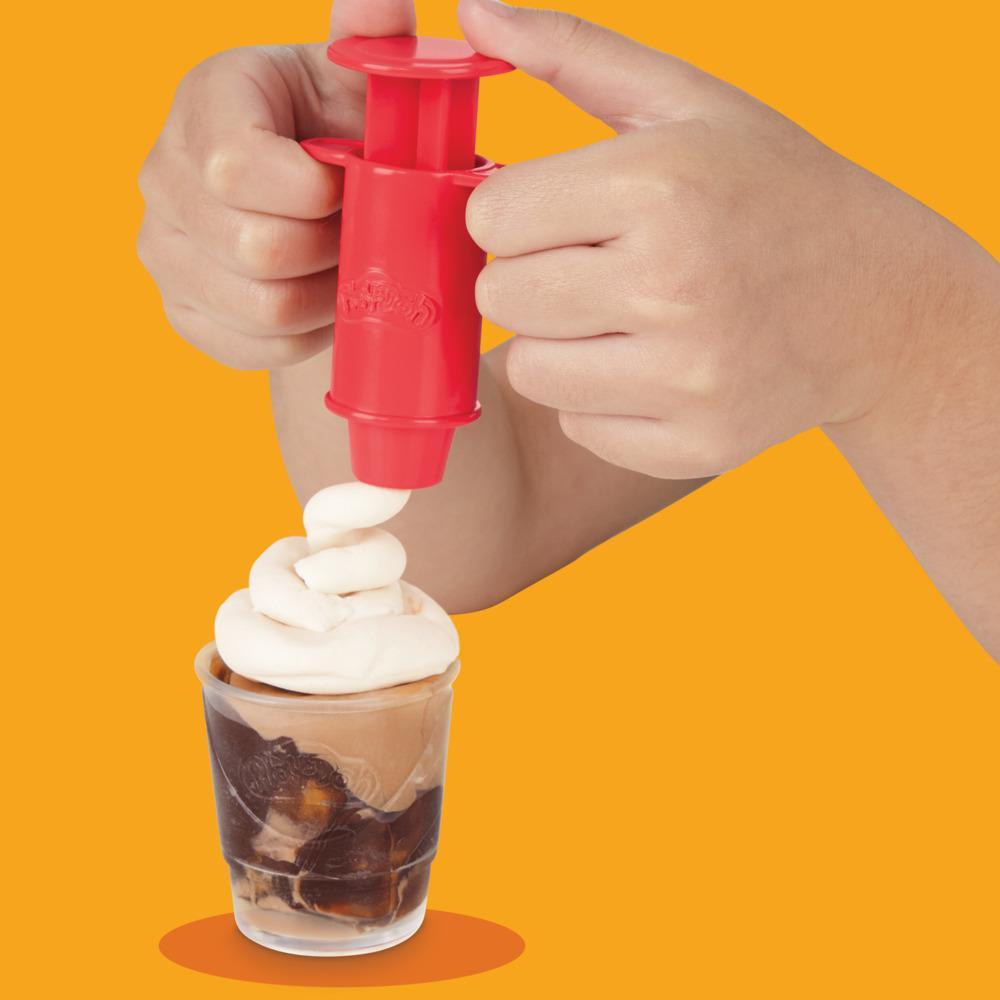 Play-Doh Sizzlin Grill Playset with Lights Sounds 17 Accessories BBQ Toys for Boys Girls 3 Play Food Arts Crafts Red - Image 4