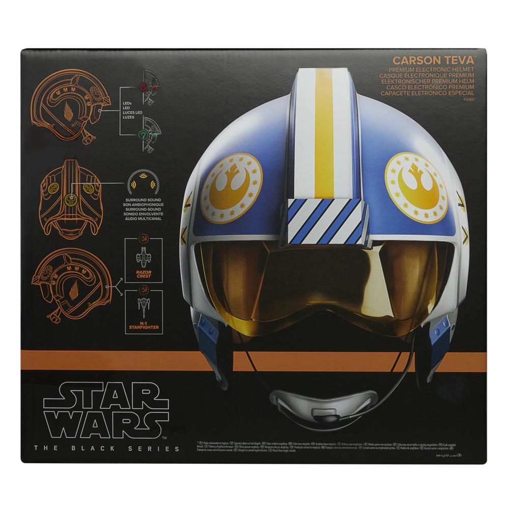 Star Wars The Black Series Carson Teva Premium Electronic Helmet - Image 8