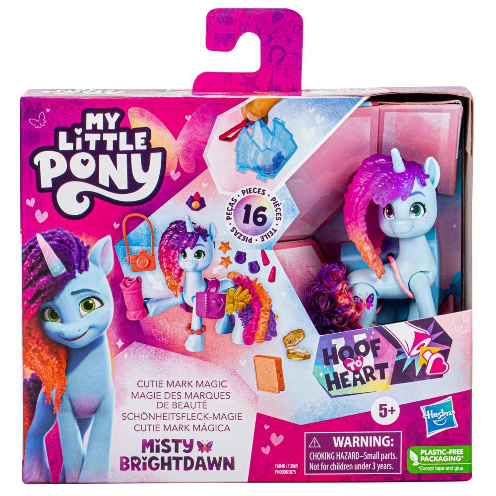 My Little Pony Toys Misty Brightdawn Cutie Mark Magic Doll Toy for Girls and Boys - Image 2