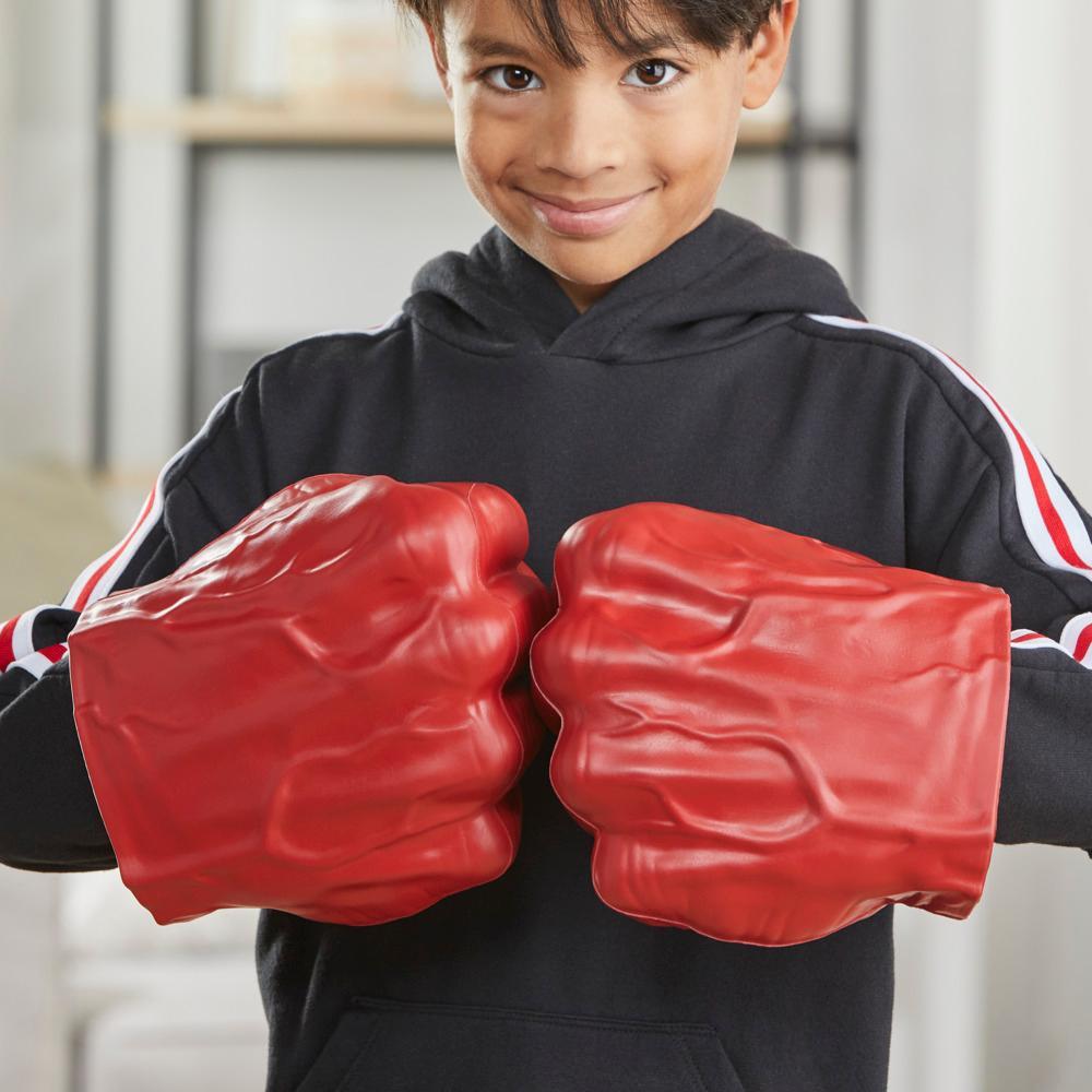 Marvel Avengers Captain America Brave New World Red Hulk Gamma Smash Fists Role Play Toys - Image 4