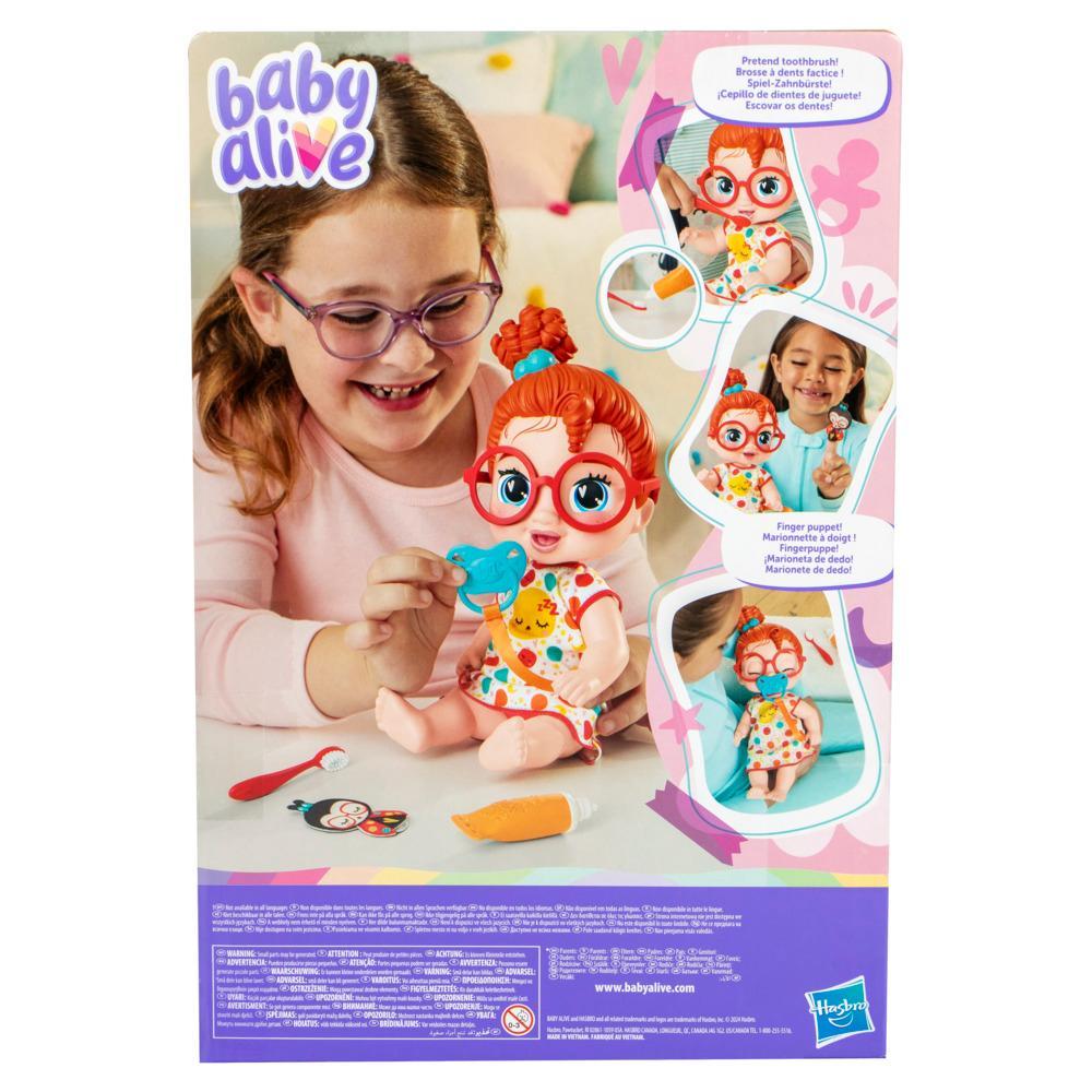 Baby Alive Lil Dreamer Dottie Doodle Red Hair Baby Doll Sleepover Toy for Girls Boys 3 - Image 8