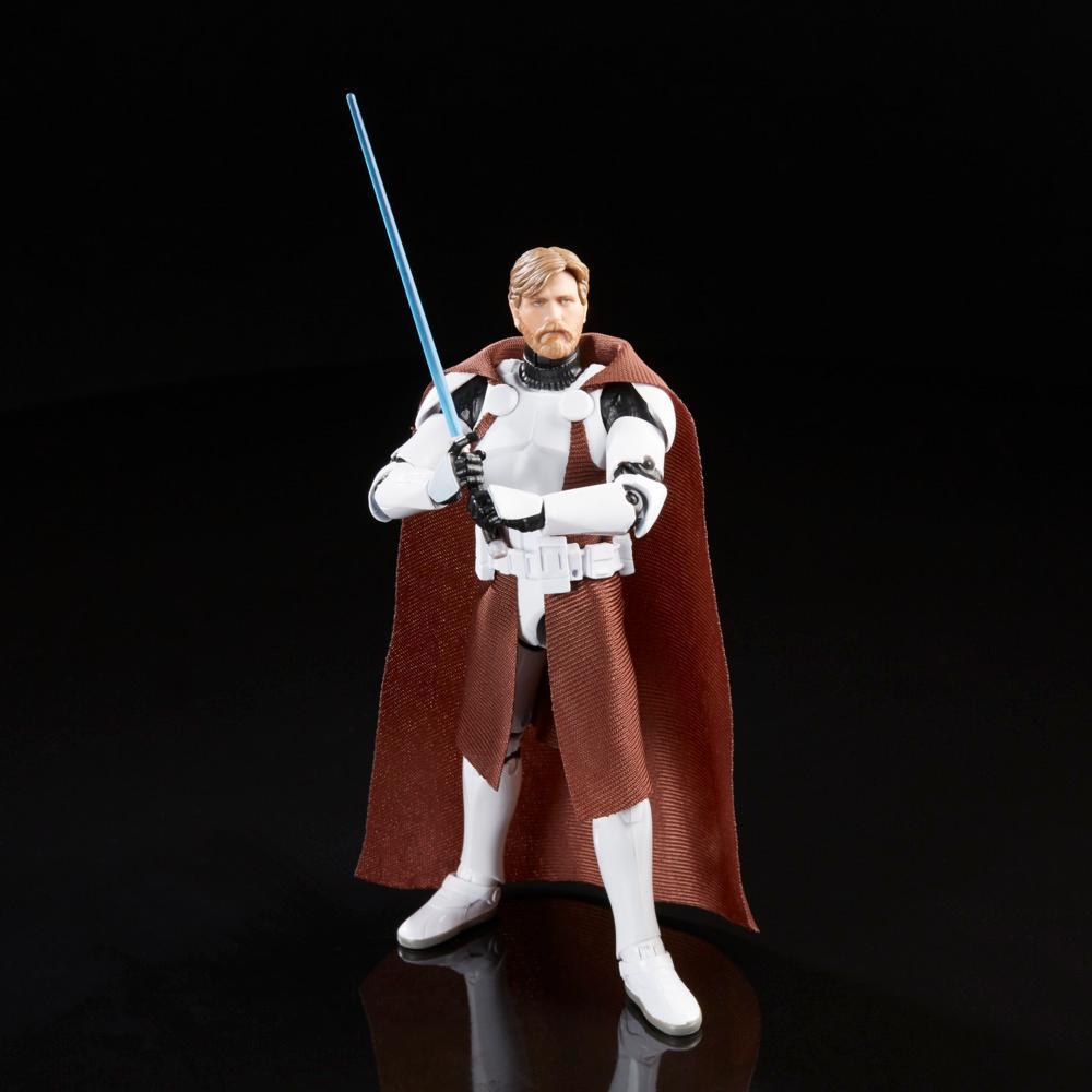 Star Wars The Black Series 6-inch Clone Commander Obi-Wan Kenobi Action Figure