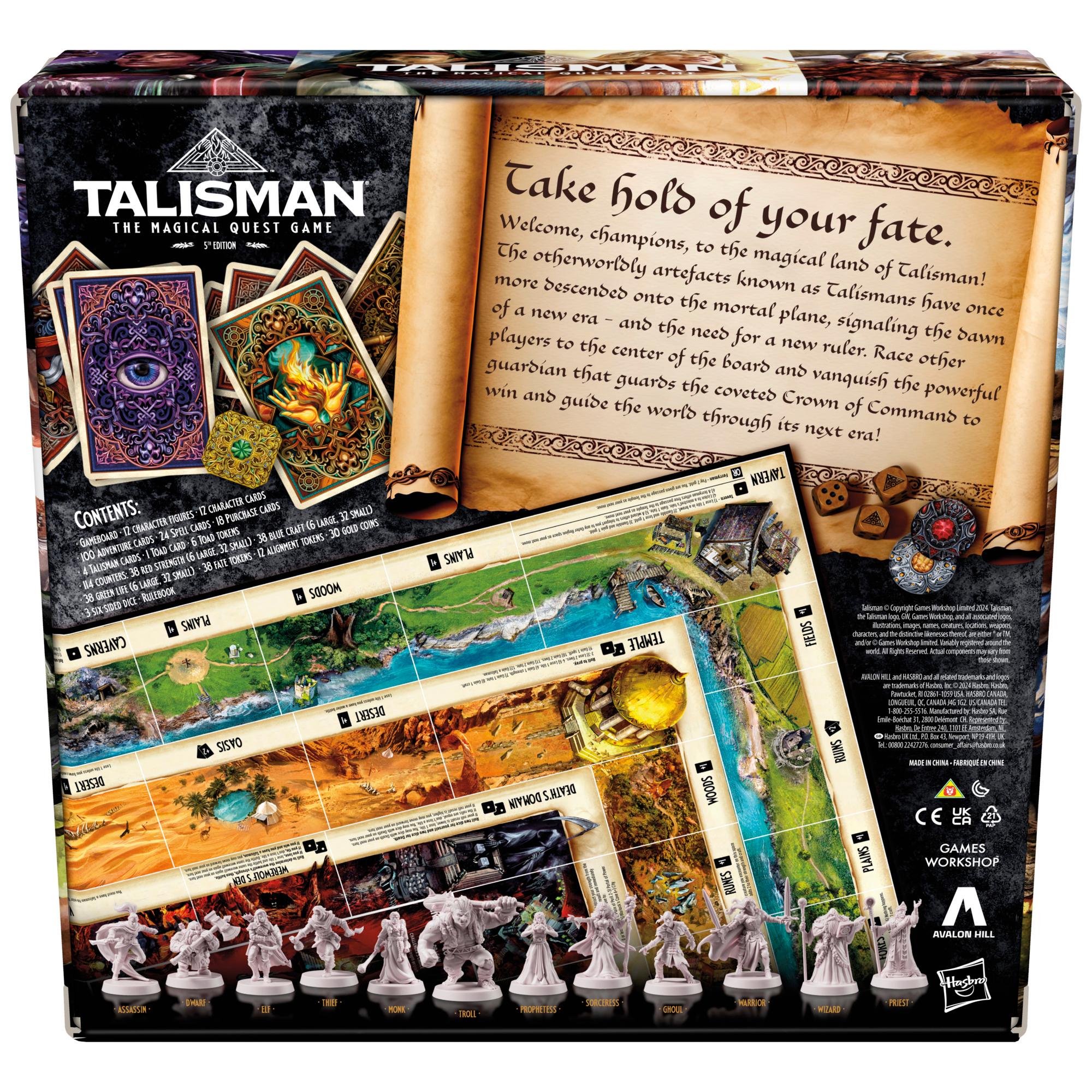 Talisman The Magical Quest Board Game 5th Edition Fantasy Tabletop Adventure Games 12 - Image 8