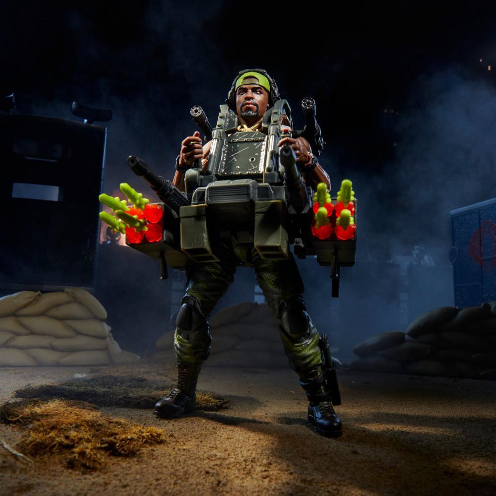 GI Joe Classified Series 150 Heavy Duty with Man-Portable Heavy Weapons System Action Figure - Image 11