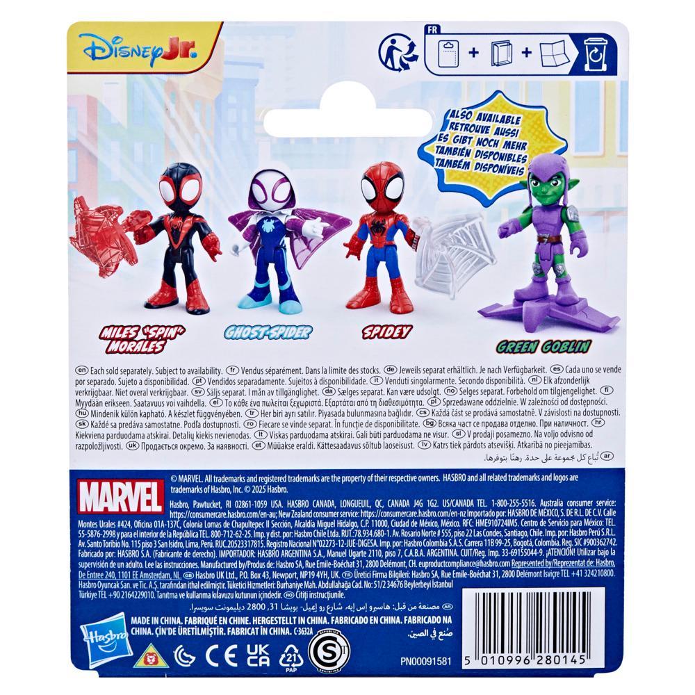 Marvel Spidey and his Amazing Friends Green Goblin Toy with Accessory - Image 3