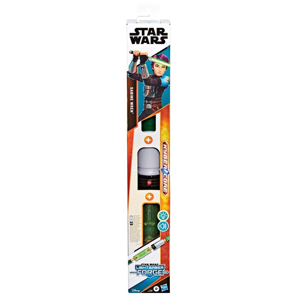 Star Wars Lightsaber Forge Kyber Core Sabine Wren Customizable Electronic Lightsaber - Image 7