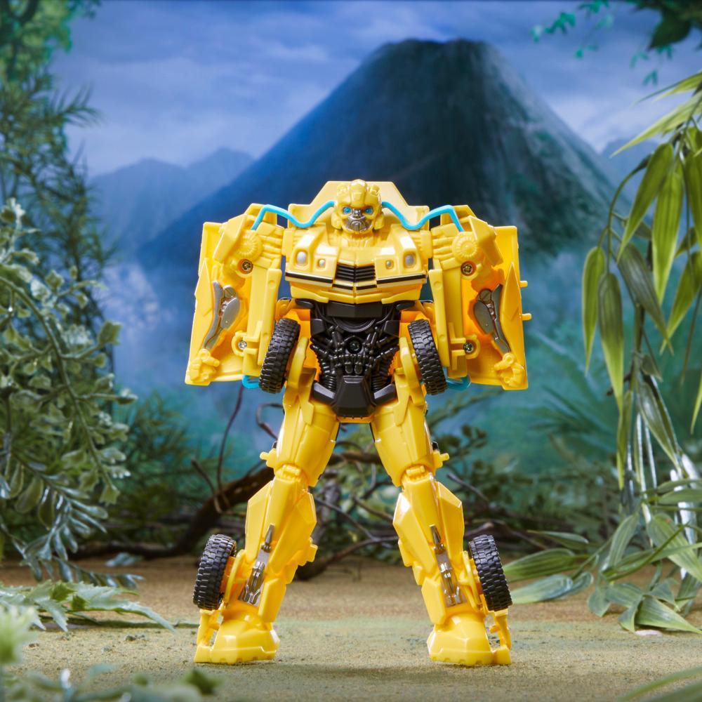 Transformers Toys Transformers Rise of the Beasts Movie Flex Changer Bumblebee Action Figure - Ages 6 and up 6-inch - Image 4