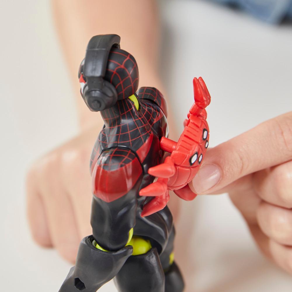 MixMashers Marvel Miles Morales Spider-Man Mix-And-Match Action Figure Accessories - Image 2
