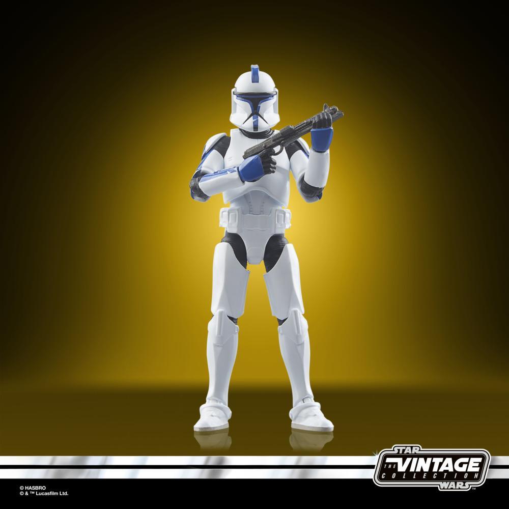 Star Wars The Vintage Collection Clone Trooper Lieutenant Teth Action Figure 375 - Image 5