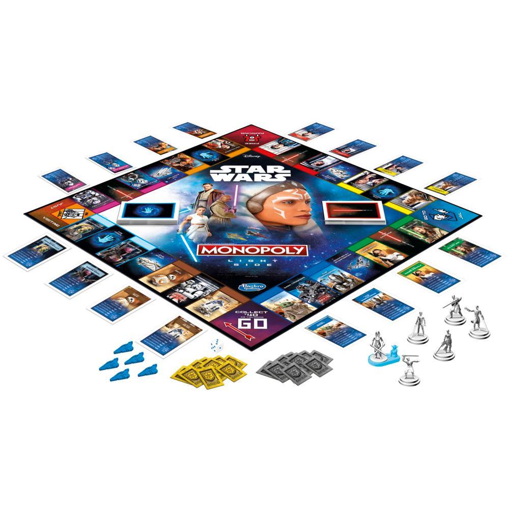 Monopoly Star Wars Light Side Edition Board Game for Families Games for Kids 8 - Image 2