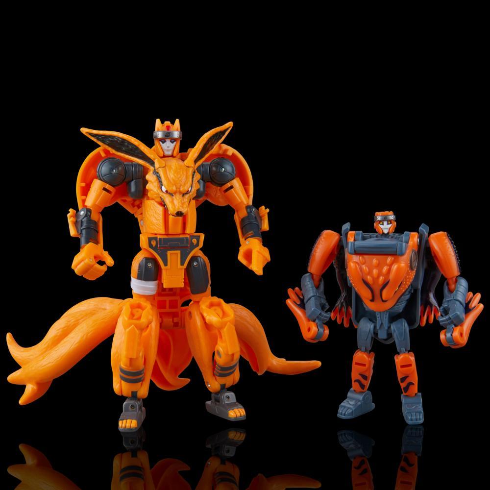 Transformers Collaborative NARUTO SHIPPUDEN Kurama and Gamakichi Action Figures 8 - Image 14