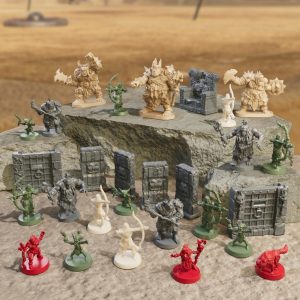 Avalon Hill Heroquest Against the Ogre Horde Quest Pack Requires HeroQuest Game System to Play