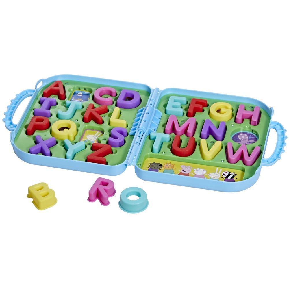Peppa Pig Peppas Alphabet Case Preschool Toys Alphabet Puzzles - Image 5