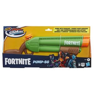 Nerf Super Soaker Fortnite Pump-SG Water Blaster -- Pump-Action Soakage -- For Youth Teens Adults