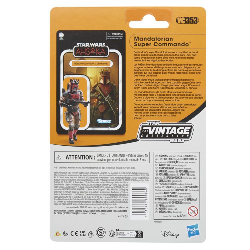 Star Wars The Vintage Collection Mandalorian Super Commando Action Figure 375