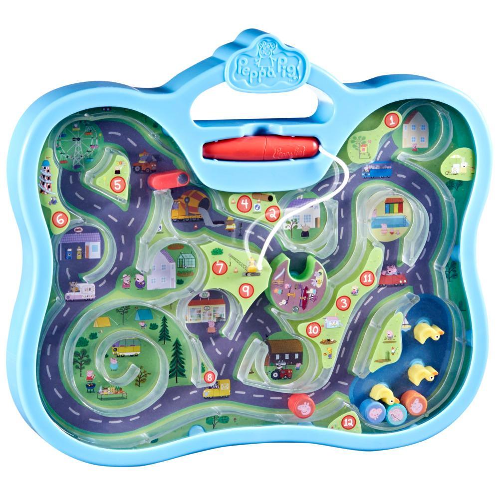 Peppa Pig Toys Peppas Town Tour Maze Preschool Toys for Girls and Boys - Image 6