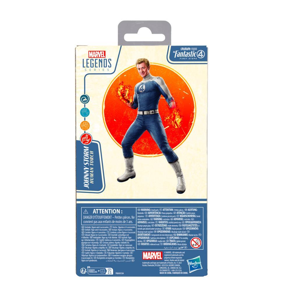 Marvel Legends Series Johnny Storm Action Figure - Image 8
