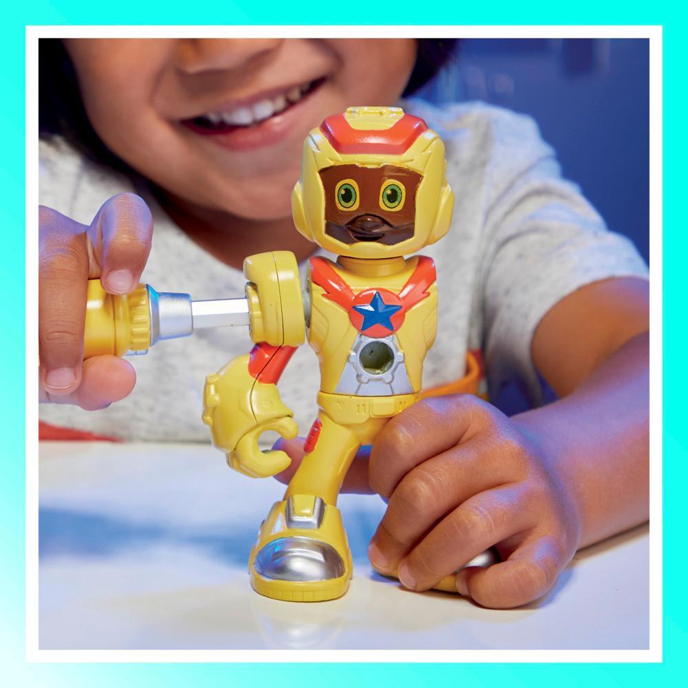 PJ Masks Power Heroes Buildable Heroes Newton Star Preschool Toy for Boys and Girls - Image 3