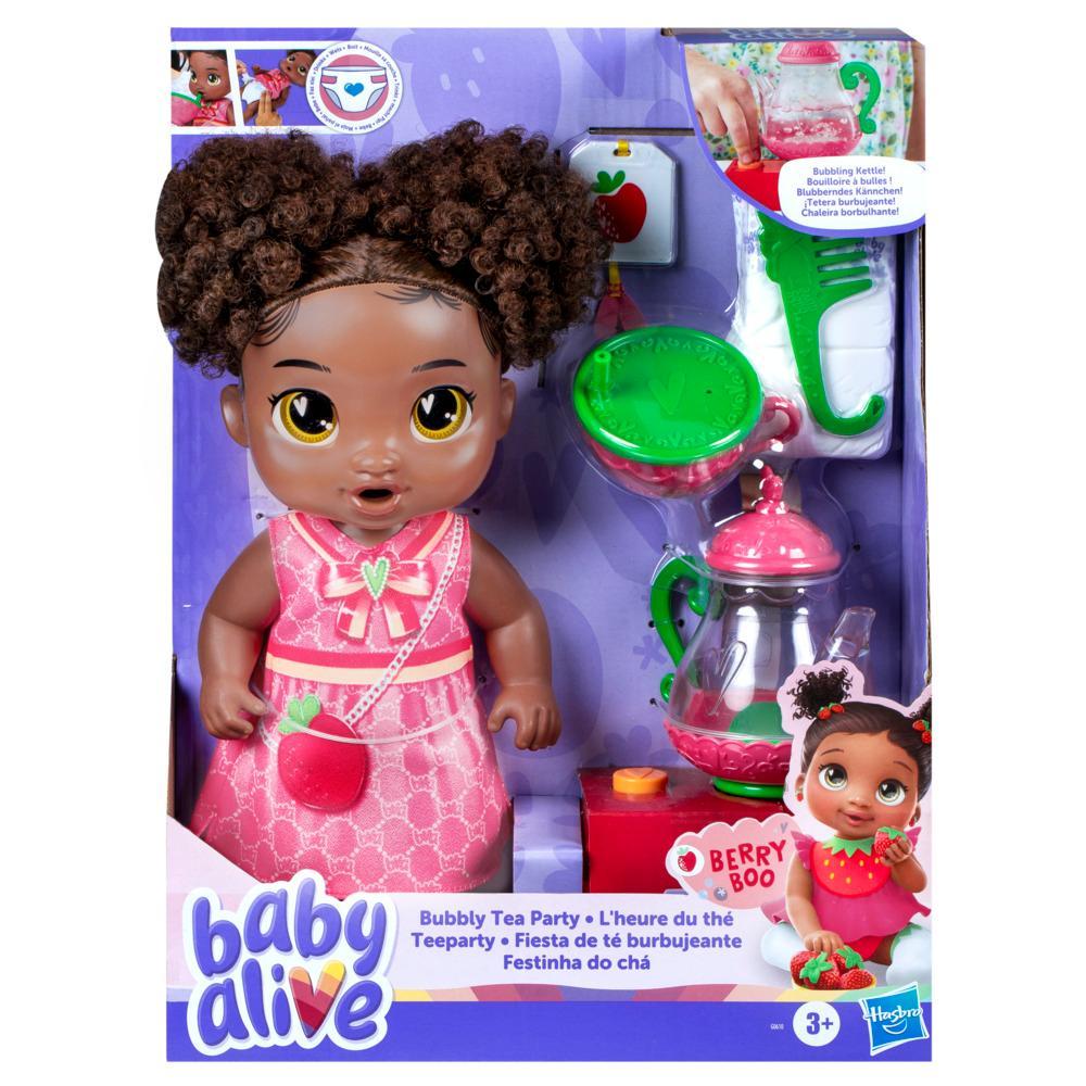 Baby Alive Bubbly Tea Party Berry Boo Baby Doll - Image 7