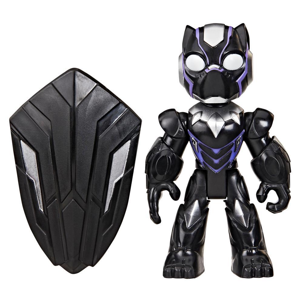 Marvel Iron Man and his Awesome Friends Black Panther Action Figure Toy with Accessory - Image 6