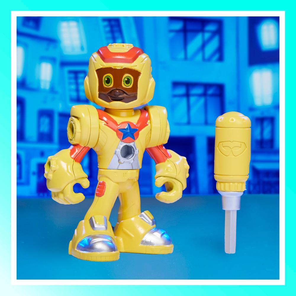 PJ Masks Power Heroes Buildable Heroes Newton Star Preschool Toy for Boys and Girls - Image 5