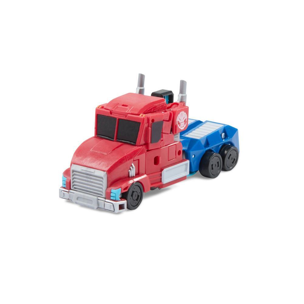 Transformers Toys EarthSpark Deluxe Class Optimus Prime Action Figure - Image 4