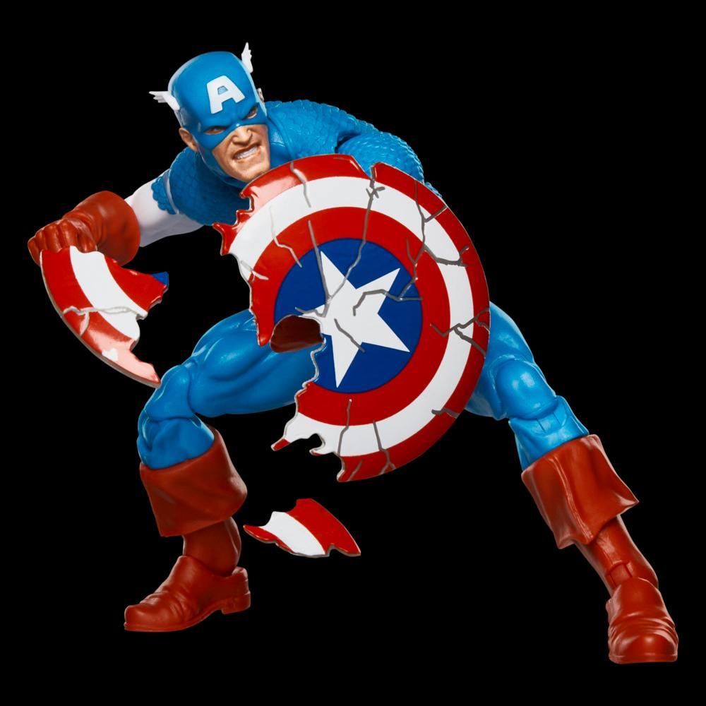 Marvel Legends Series Captain America Retro Marvel Comics Collectible Action Figure 6 - Image 10