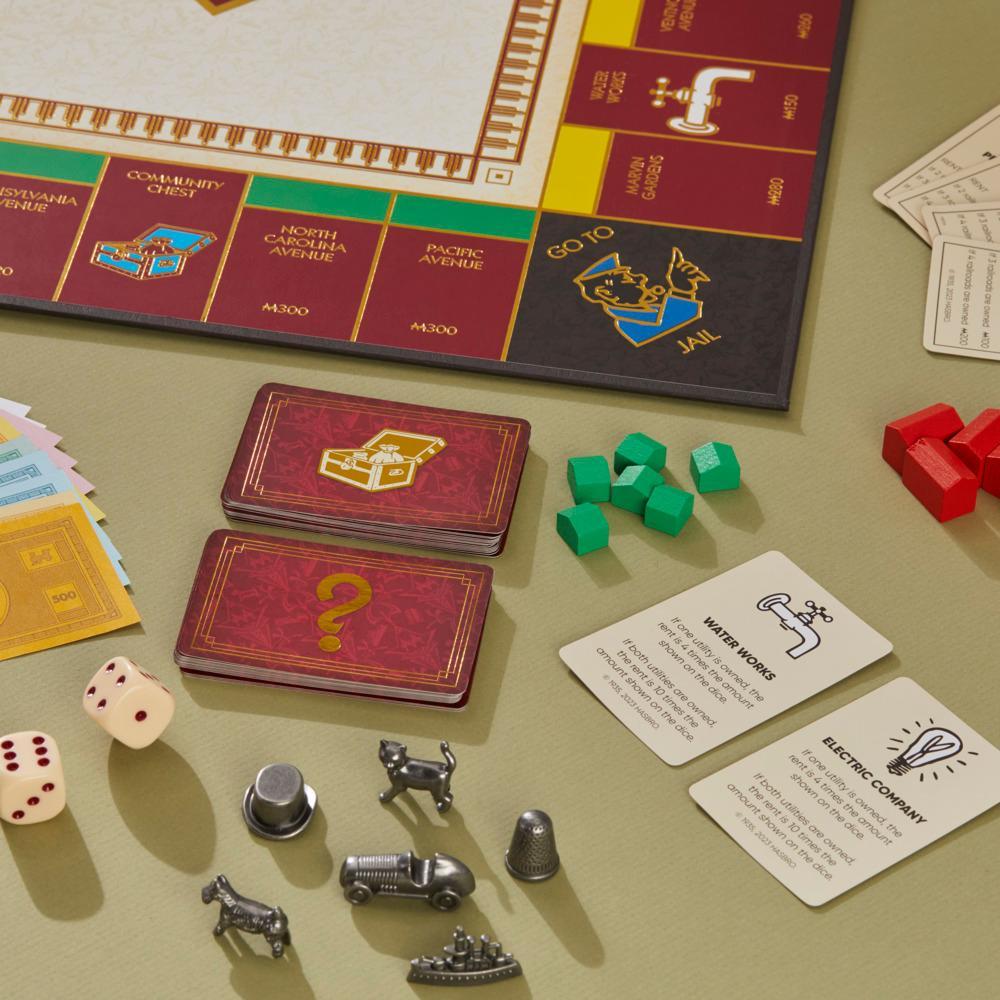 Monopoly Signature Collection Family Board Game Premium Packaging and Components Ages 8 - Image 4