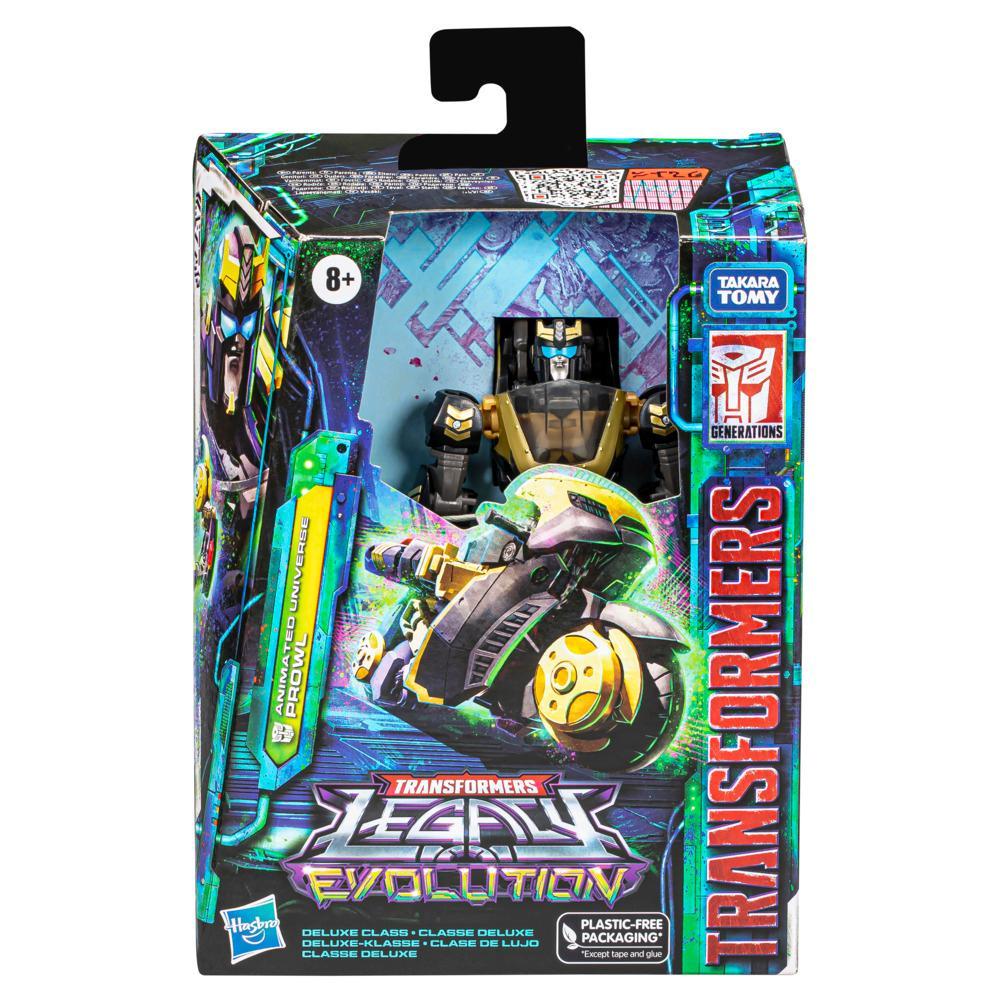 Transformers Legacy Evolution Deluxe Animated Universe Prowl Converting Action Figure 55 - Image 7
