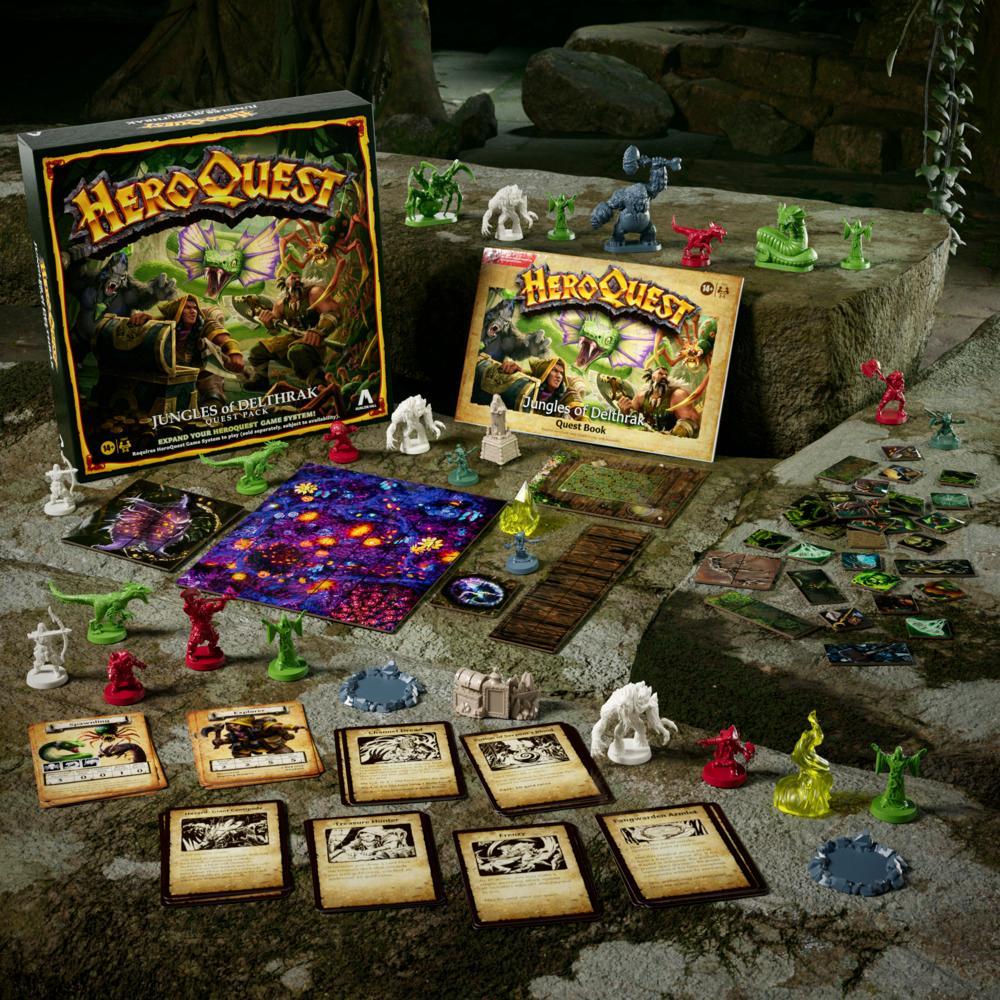 Avalon Hill HeroQuest Jungles of Delthrak Quest Pack Requires HeroQuest Game System to Play - Image 5