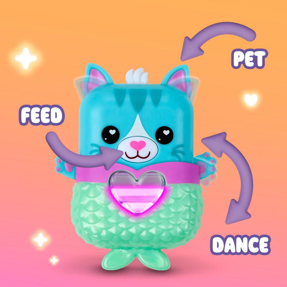 Hasbro Nano-mals?Pawtricia the Blue Kitty Electronic Fidget Pet - Image 2