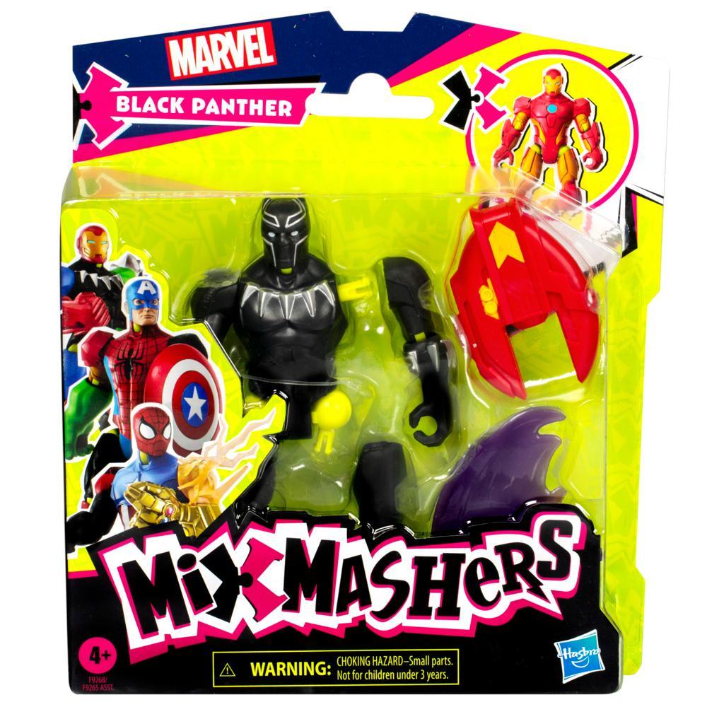 MixMashers Marvel Black Panther Avengers Mix-And-Match Action Figure Accessories