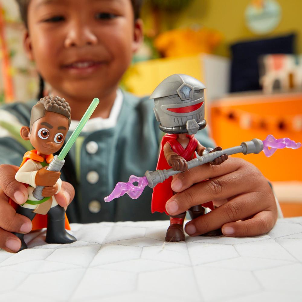 Star Wars Pop-Up Lightsaber Duel Kai Taborr Action Figures Star Wars Preschool Toys 4 - Image 4