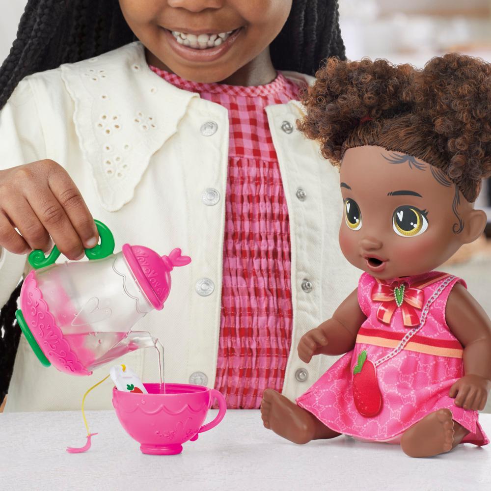 Baby Alive Bubbly Tea Party Berry Boo Baby Doll - Image 5