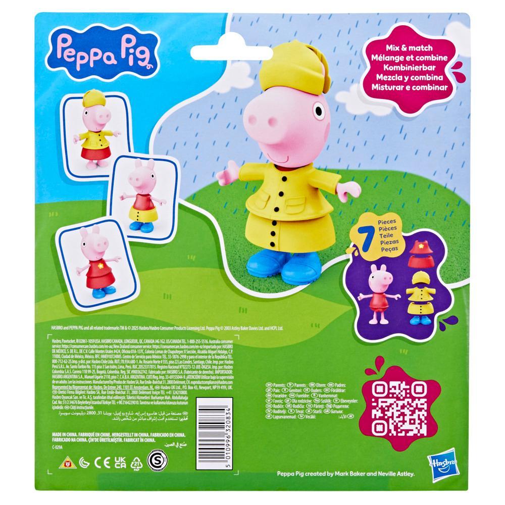 Peppa Pig Rainy Day Dress-Up Figure - Image 2