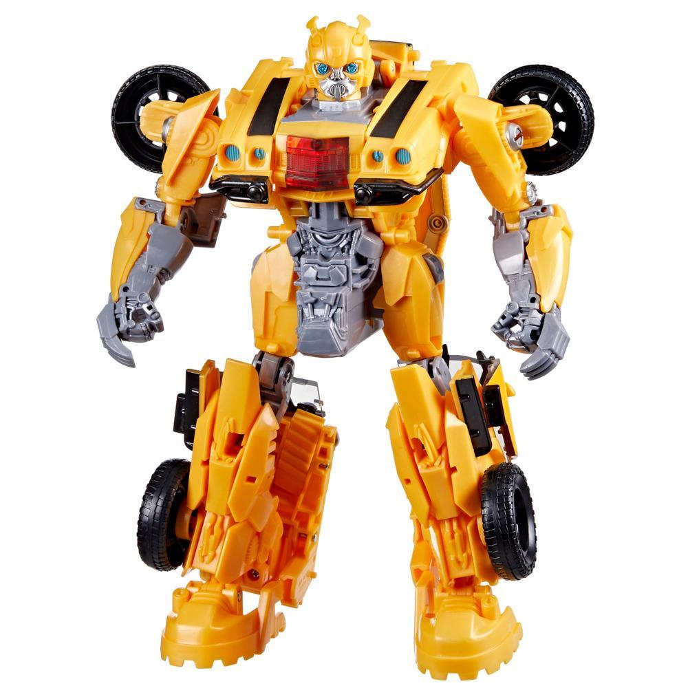 Transformers Toys Transformers Rise of the Beasts Movie Beast-Mode Bumblebee Action Figure Ages 6 and up 10-inch - Image 4