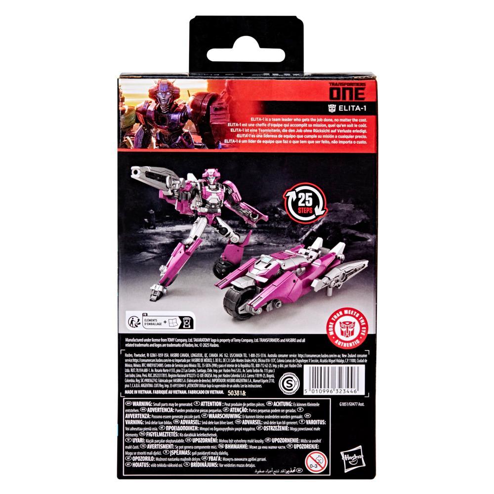 Transformers Studio Series Deluxe Class Transformers One Elita-1 Action Figure - Image 4