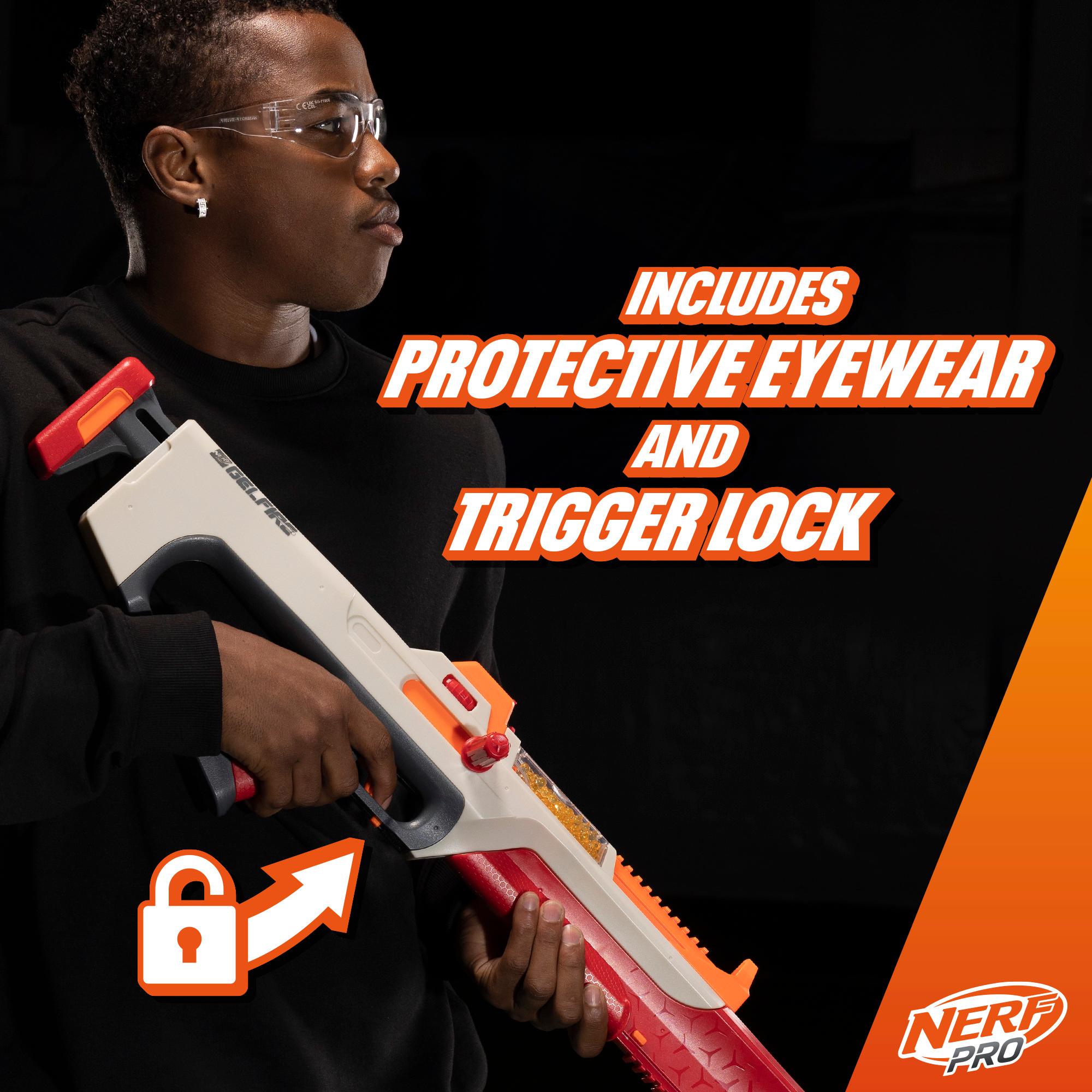 Nerf Pro Gelfire Ghost Blaster Boost Barrel 5000 Gel Rounds Eyewear - Image 9
