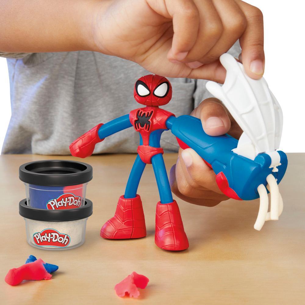 Play-Doh Marvel Spider-Man Thwip Squisher Action Figure Super Hero Toy for Kids 4 - Image 3