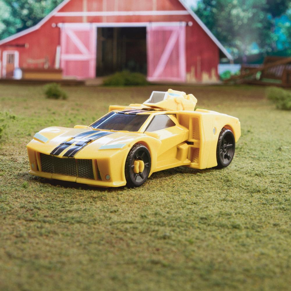 Transformers Toys EarthSpark Deluxe Class Bumblebee Action Figure - Image 2
