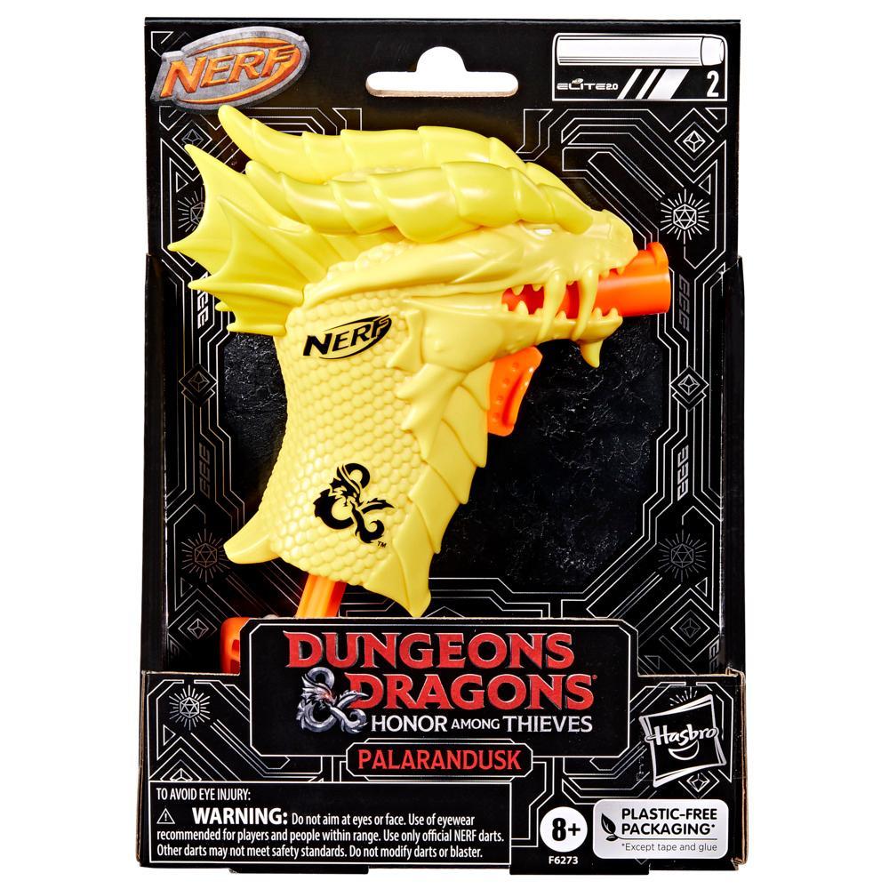 Nerf MicroShots Dungeons Dragons Palarandusk Blaster and 2 Nerf Elite 20 Darts - Image 2