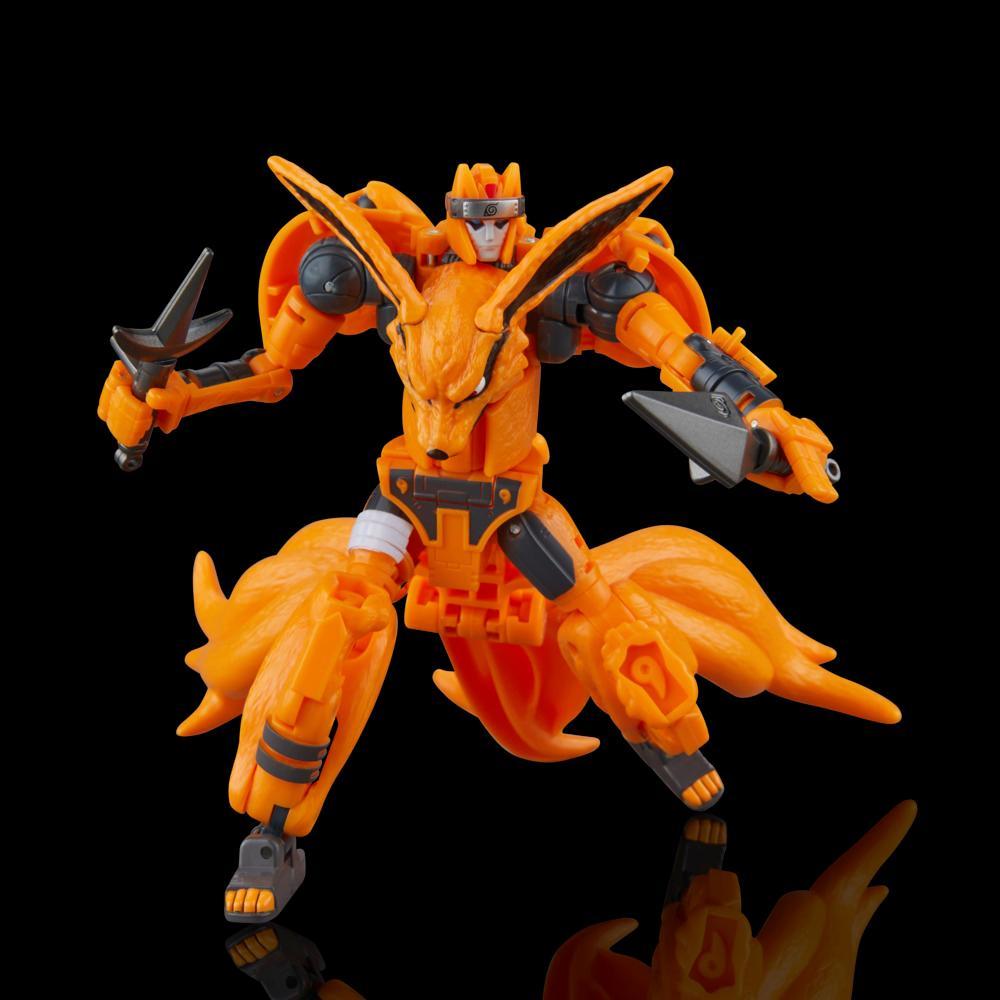 Transformers Collaborative NARUTO SHIPPUDEN Kurama and Gamakichi Action Figures 8 - Image 11