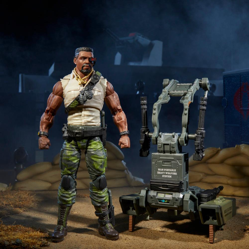 GI Joe Classified Series 150 Heavy Duty with Man-Portable Heavy Weapons System Action Figure - Image 4